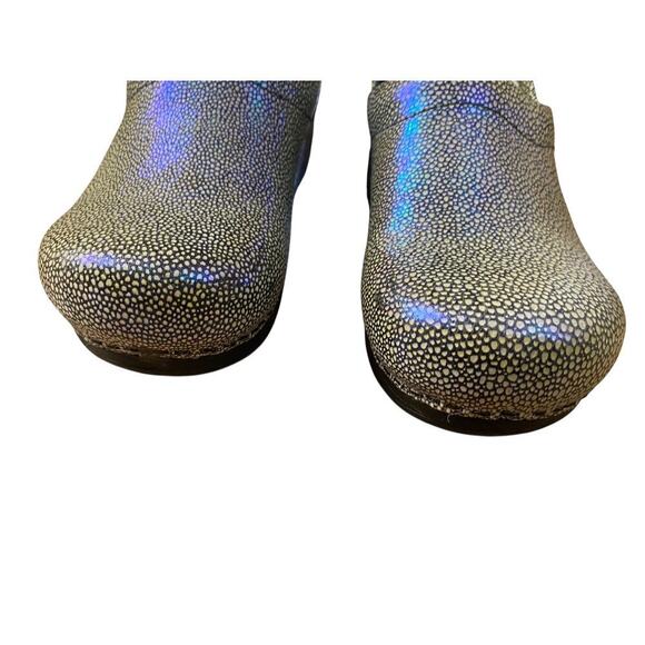 Dansko Clog Nurse Shoes Womens Size Size EU 34 Iridescent Slip On Comfort - Picture 16 of 16